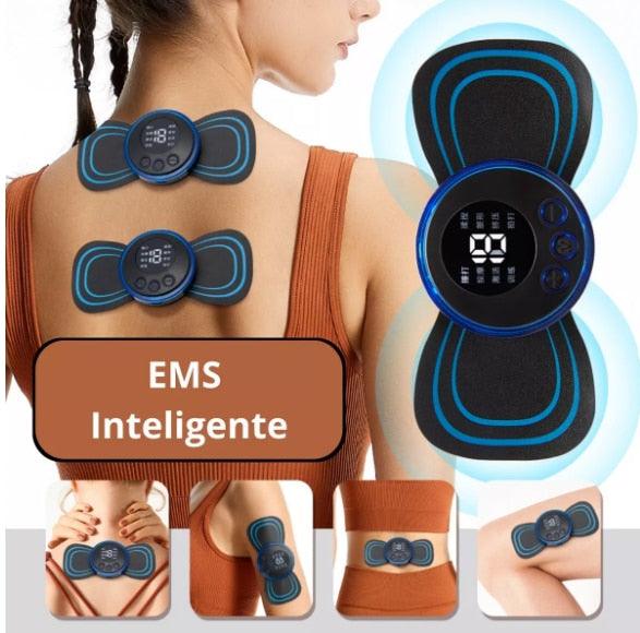 Mini massageador portátil de estimulação elétrica - BaratinhosDANET