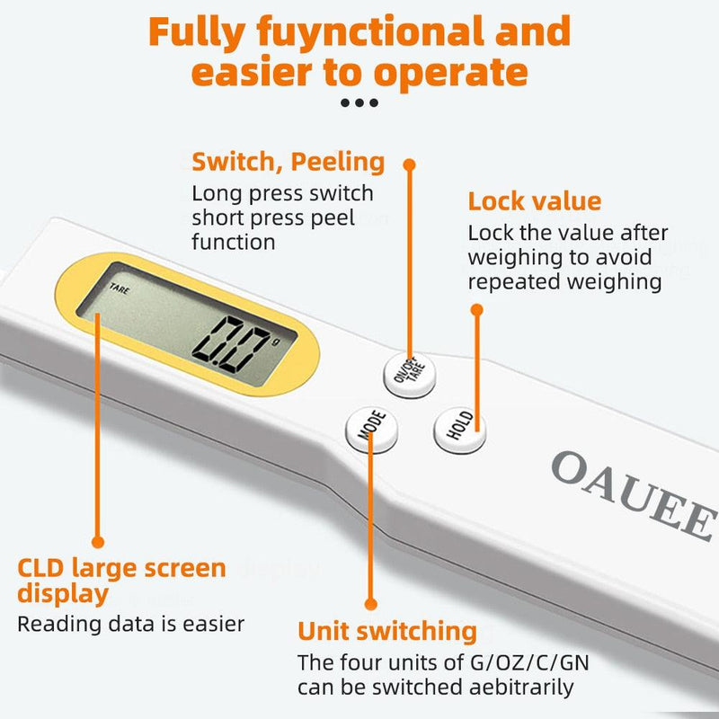 LCD digital de medição de Alimentos nutrição - BaratinhosDANET